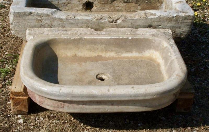 Antique Marble Washbasin: Objects to Reinterpret