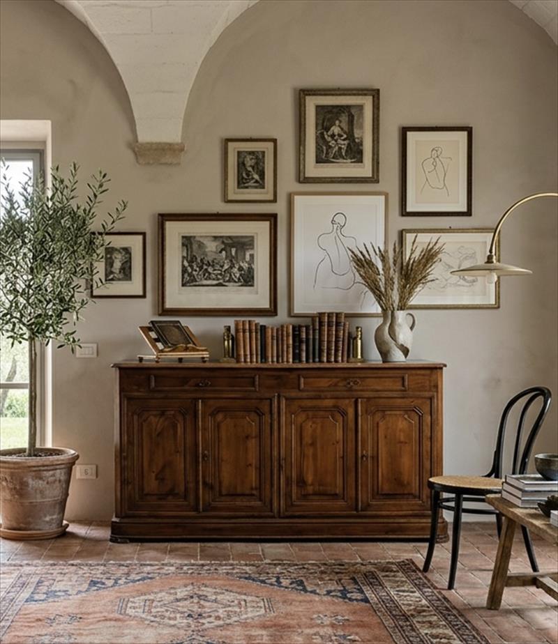 Antique Sideboard from the Umbrian Countryside