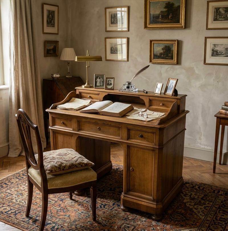 19th-Century Desk – A Quiet Corner Just for You