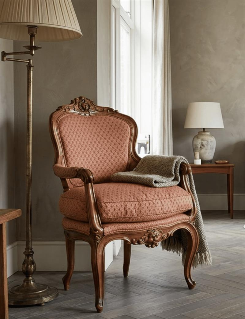 Cabriolet armchair, ready for new seasons