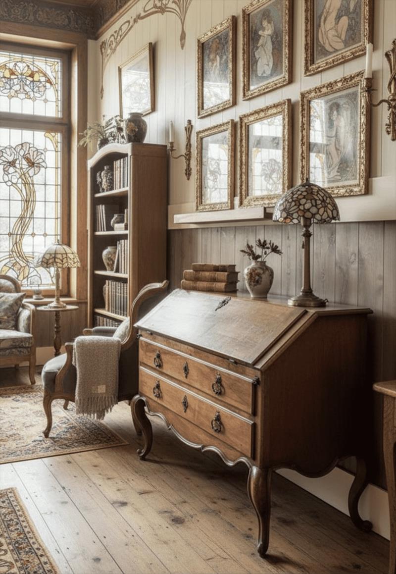 18th-century fall-front desk – The refined craftsmanship of Savoyard Piedmont